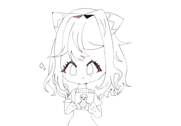 ぴーなつ！　線画