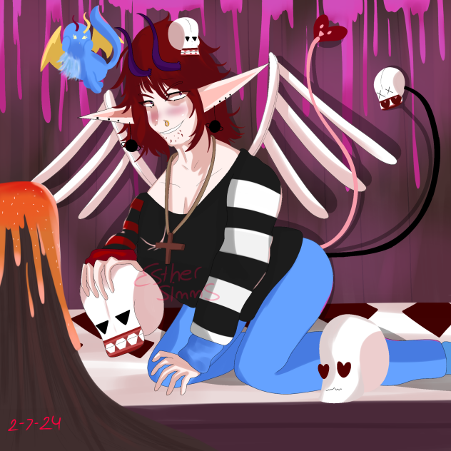 Saturn 🪐 - Genderbend version