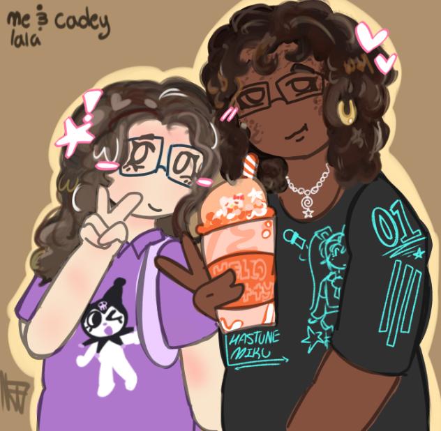 me and my friend!!