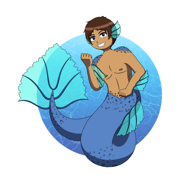 Teen Lance (MerMay) [Speedpaint]