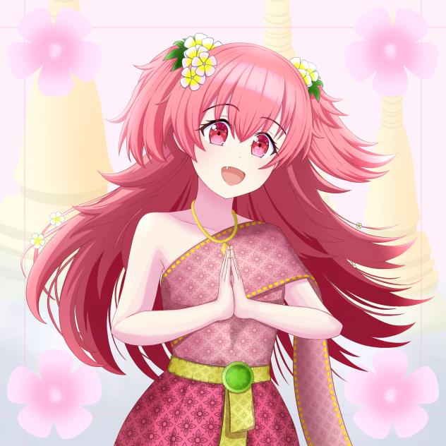 ❤️❤️Airi-chan with Thai Dress.❤️❤️