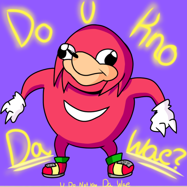 Uganda Knuckles - ibisPaint