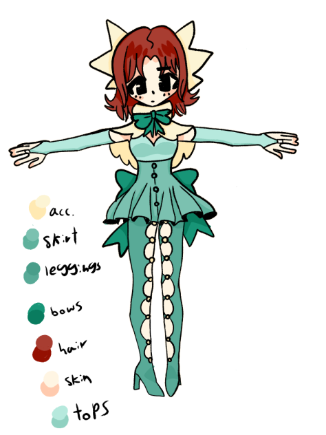 Luella the magical girl