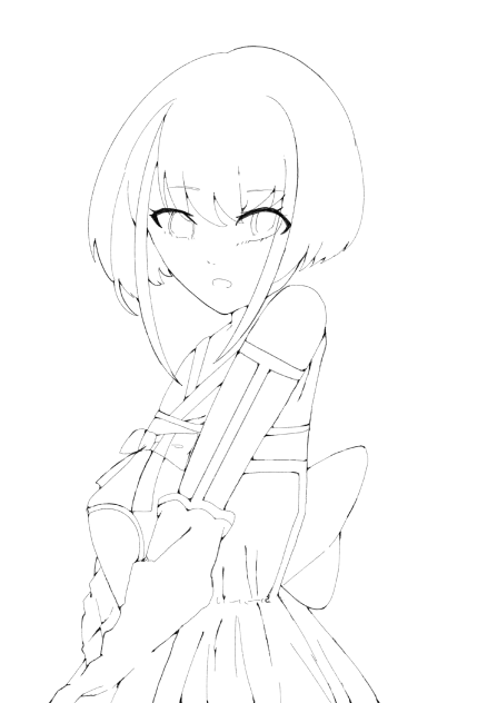 さくら(線画)