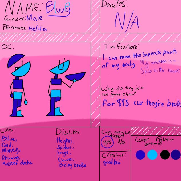 OC sheet - ibisPaint