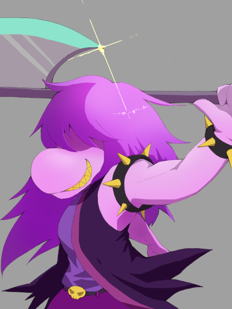 【Deltarune】ベルトがドクロなスージィ