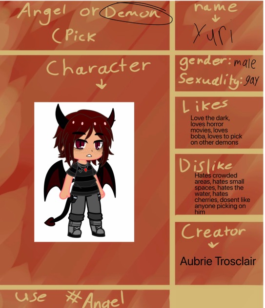 Underwordly love character sheet