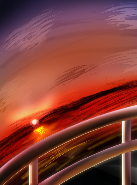 イラストに使った背景②