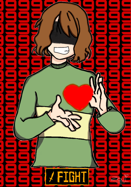 Chara Undertale - ibisPaint