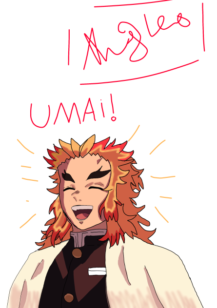 Kyojuro rengoku fanart!