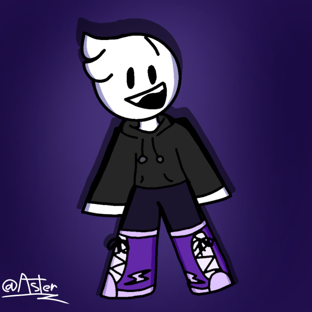 Random dude who wears purple shoes