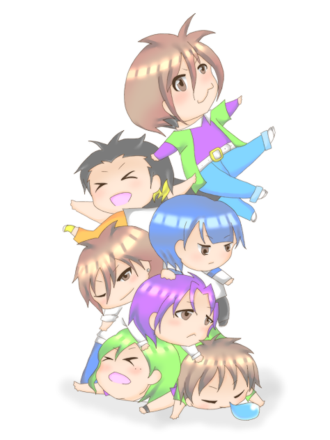 オリキャラを積んでみた