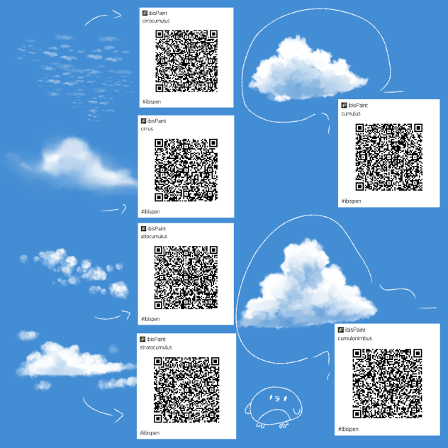 cloud brush pack └（★ｏ★）┐