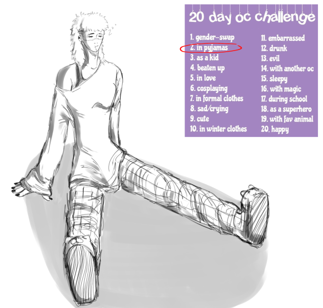 20 day oc challenge - Day 2 - ibisPaint