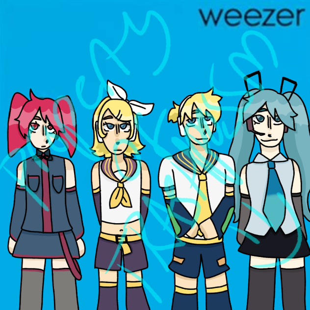 Vocaloid weezer meme