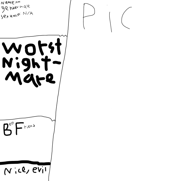 Sheet for my new comic batim (NEW)