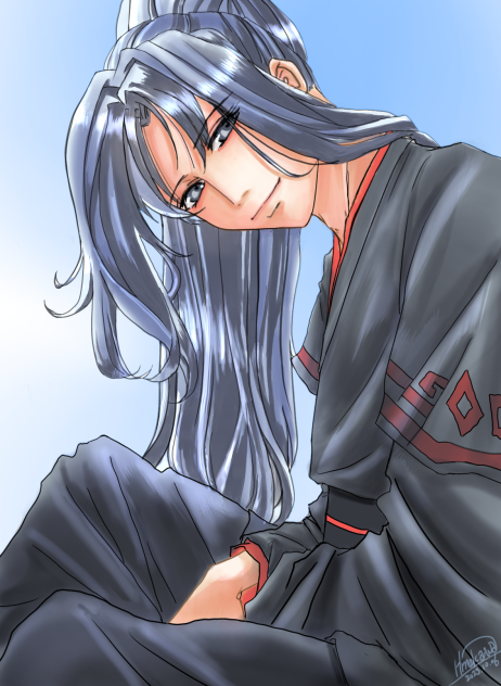 魔道祖師　魏嬰 「どした^_^？」