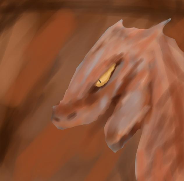 Realistic dragon