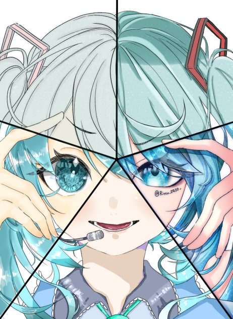 ミクさん完成！