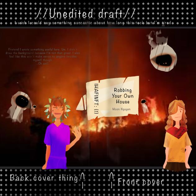 Making a book cover for a school project - ibisPaint