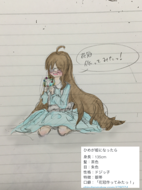描いてみた。