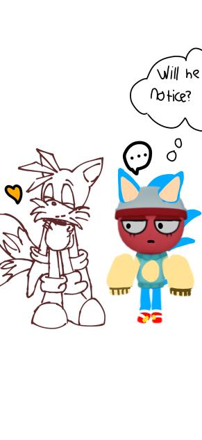 Gigi as Sonic the Hedgehog