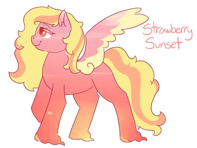 Pony Adopt 2 - Strawberry Sunset