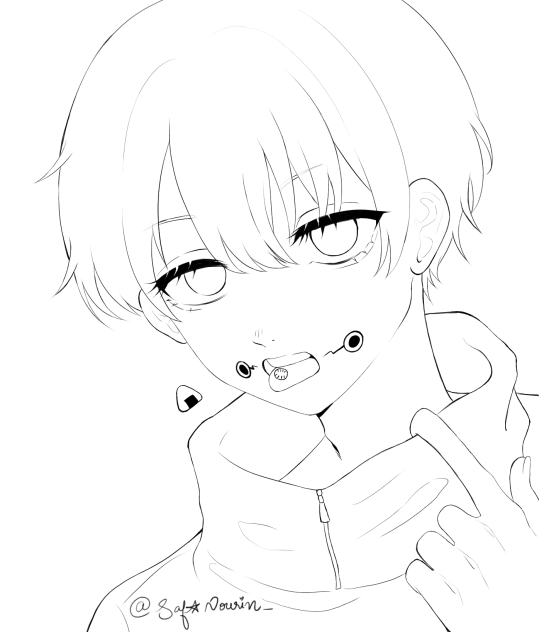 Inumaki 🍙 lineart_