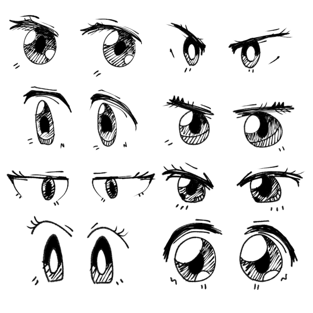 different types of eyes!!!