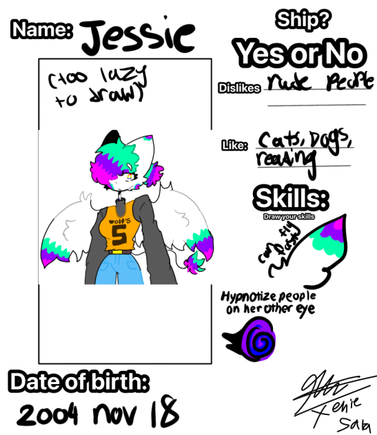 for xenie sara comic