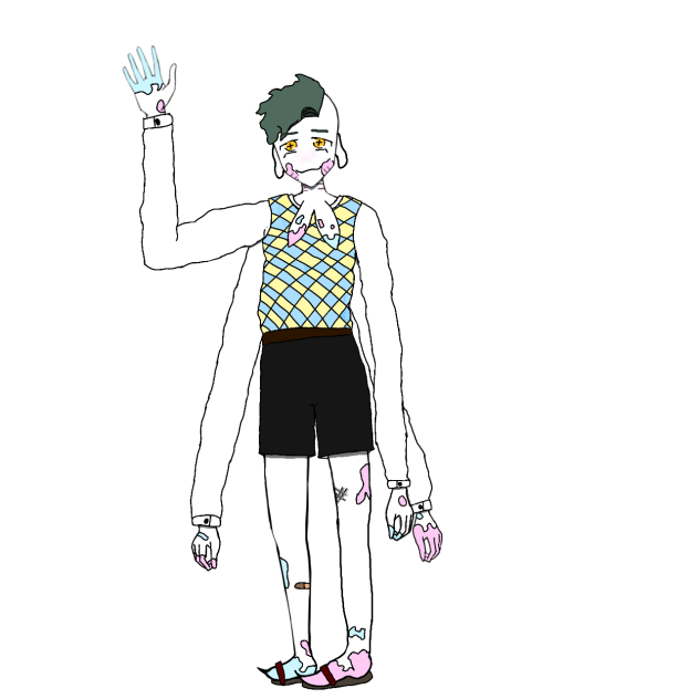 idk, I redesigned my oc