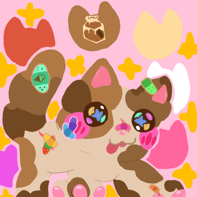 CHOCO MILK CAAAT - ibisPaint