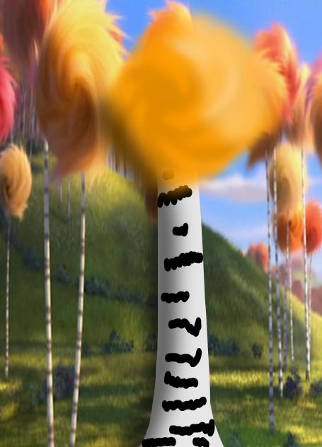 Made a truffula tree!