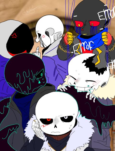 The bad sanses, and error! Sans
