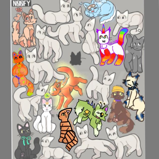 cute cat collab! - ibisPaint