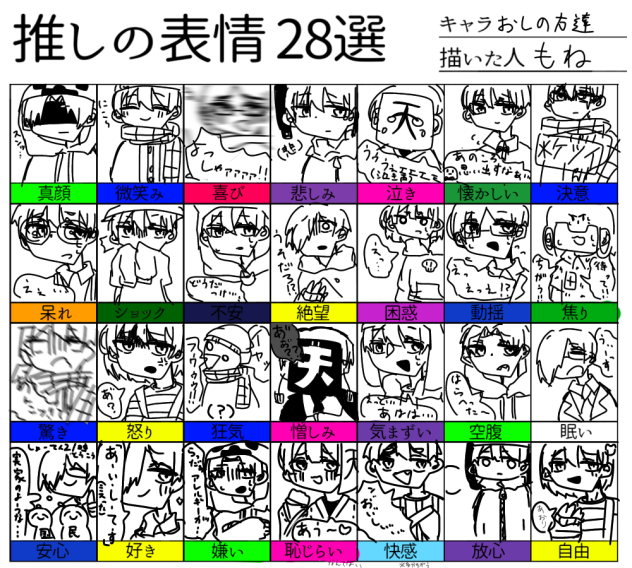 表情テンプレ