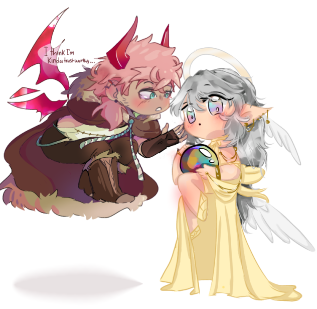 Angel and Devil Collab