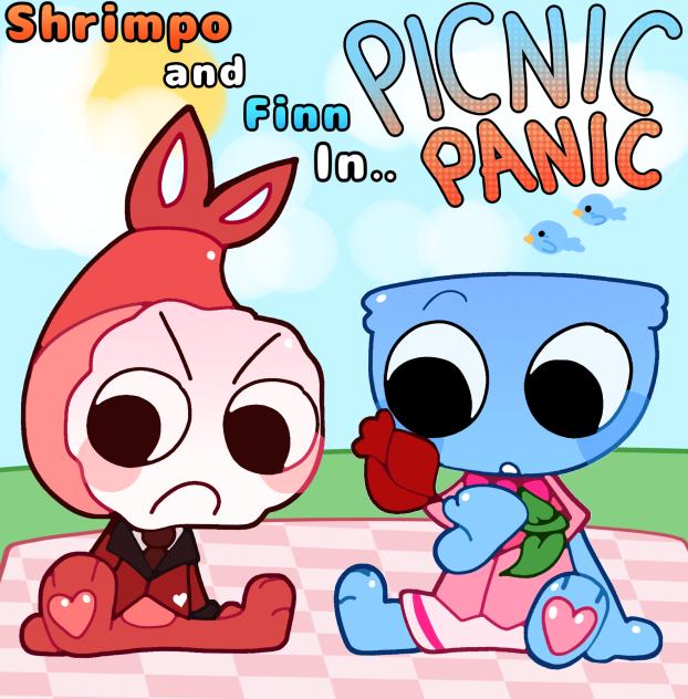 Shrimpo and finn