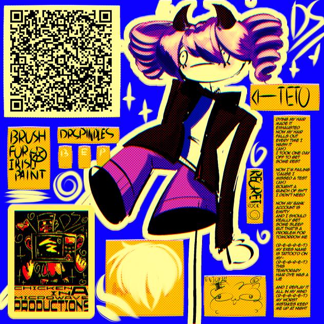 SCRUNKLY HAIR BRUSH!!