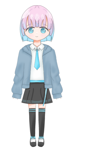 ぽいちゃんの代理ちゃん(背景なし)
