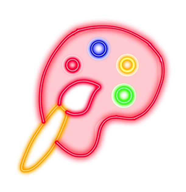 Palette neon
