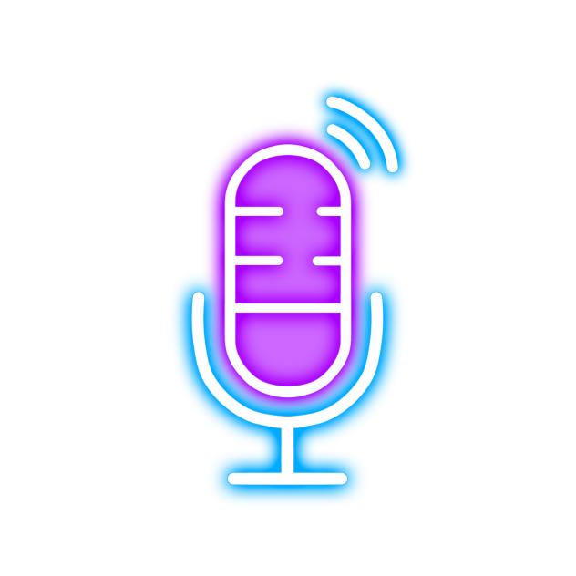 neon microphone 2 ♡