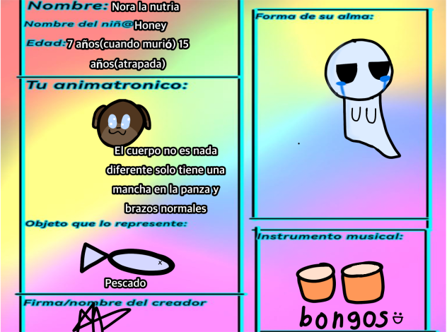 Ficha para five nights at kirys