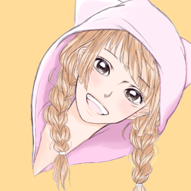 【ゆるふわ三つ編み】塗らせていただきました。