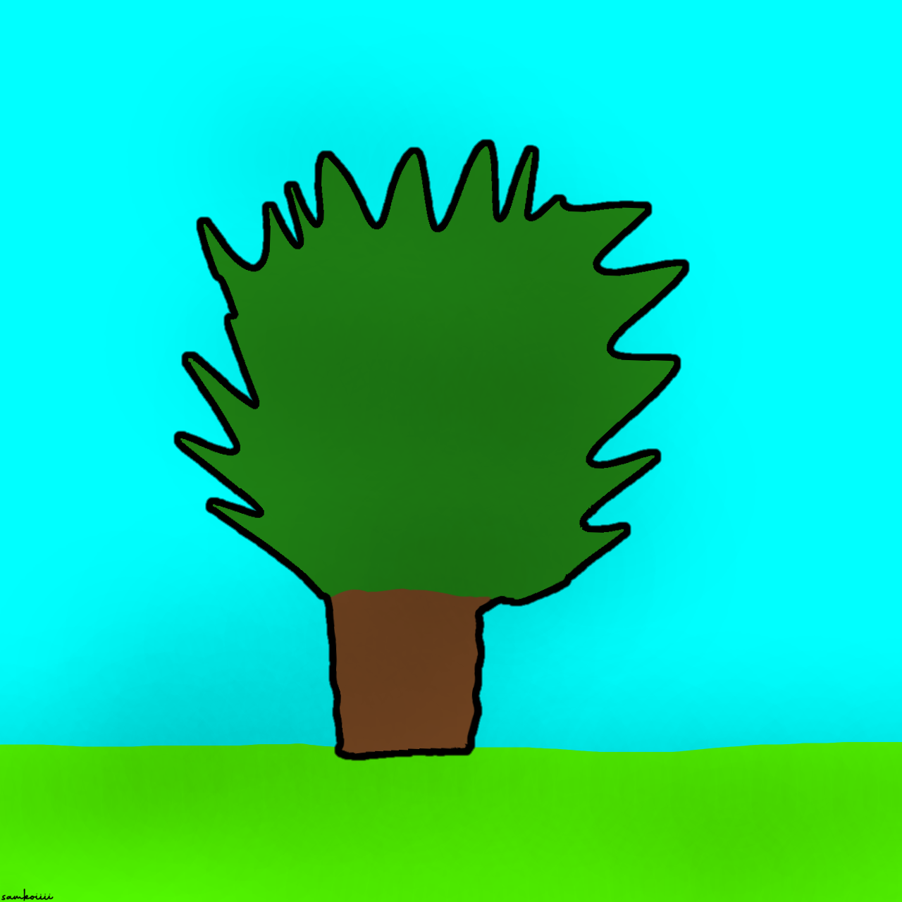it's a plant or a tree - ibisPaint