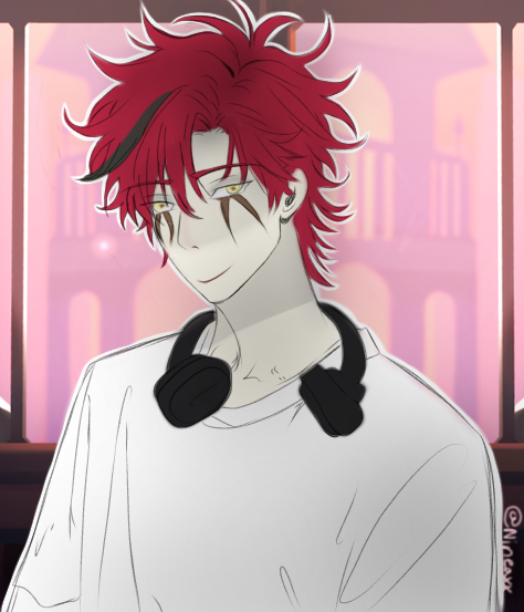 oc art for _asher_idk - ibisPaint