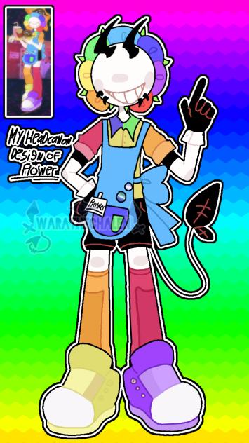 My Headcanon design for flower