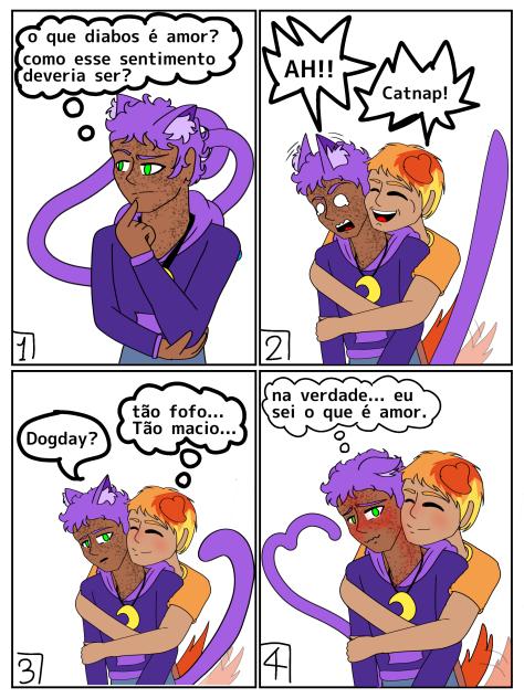 tirinha de Dogday x Catnap