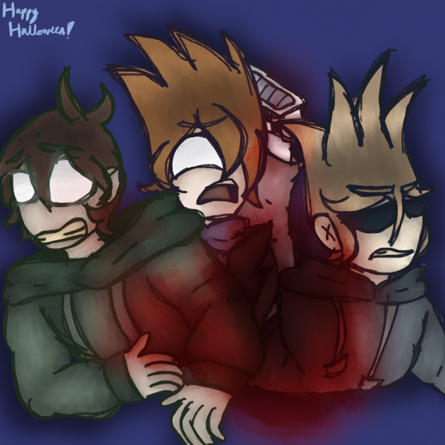 Abstract-ish Halloween Fan-art.