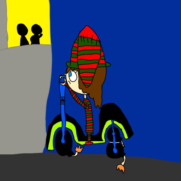 indie game idea(Scooter-Bomb Girl)